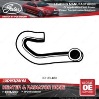 Gates Upper Radiator Hose for Holden Astra AH Z18XE 1.8L 90KW 07/05-03/08