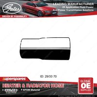 Gates Radiator Hose for Holden Astra AH Z18XE 1.8L 90KW 07/2005-03/2008