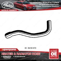 Gates Lower Radiator Hose for Toyota Landcruiser UZJ200 4.7L 08/2007-ON