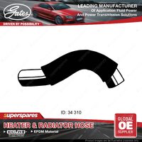 Gates Lower Radiator Hose Length 310mm for Nissan Navara D22 ZD30 3.0L 110KW
