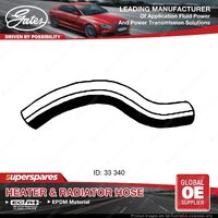 Gates Upper Radiator Curved Hose for Nissan Tiida C11 1.8L 2006-2013