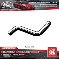 Gates Lower Radiator Hose for Holden Barina TK F16D3 1.6L 77KW 2005-2012