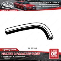 Gates Upper Radiator Hose for Toyota Cressida MX83 3.0L 7M-GE 142KW 145KW 88-93