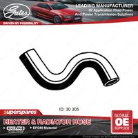 Gates Upper Radiator Hose for Toyota Yaris NCP93 NCP91 NCP131 Vitz NCP91 1.5L