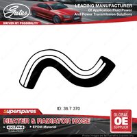 Gates Upper Radiator Hose for Toyota Landcruiser Prado KDJ150 3.0L 11/09