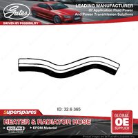Gates Upper Radiator Hose for Holden Captiva CG Z24 XED 2.4L 103KW 2009-2011