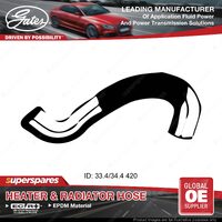 Gates Upper Radiator Hose for Holden Astra AH Z19DTH Z19DT 1.9L 2006-2010