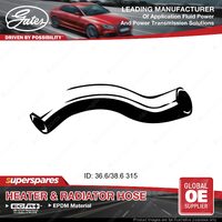 Gates Upper Radiator Hose for Ford Fpv Falcon FG Territory SZ 4.0L 2008-2014