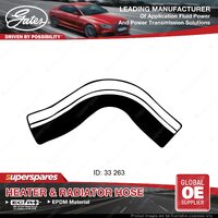 Gates Lower Radiator Hose for Nissan X-Trail T31 2.0L M9R 110KW 127KW 2008-2014