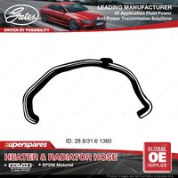 Gates Lower Radiator Hose for Ford Transit VM JXFA H9FB PHFC 2.4L