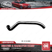 Gates Upper Radiator Curved Hose for Ford Transit VH VJ 2.4L 2000-2006