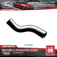 Gates Upper Radiator Hose for Toyota Spacia SR40 2.0L 01/98-08/02