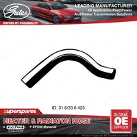 Gates Upper Radiator Hose for Ford Ranger PX GBVAJQJ 2.2L 110 118KW 11/11