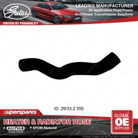 Gates Upper Radiator Hose for Holden Vectra ZC Z22SE 2.2L 108KW 2002-2006
