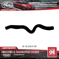 Gates Lower Radiator Curved Hose for Holden Vectra ZC Z32SE 3.2L 02-06