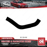 Gates Lower Radiator Hose for Nissan Patrol Y62 5.6L VK56VD 298KW 2012-ON