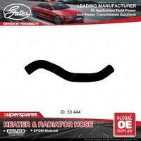 Gates Upper Radiator Hose for Holden Barina TM 1.4L A14 NET 103KW 2013-2016