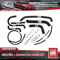 Gates Radiator + Heater Hose Kit for Ford Fairlane Fairmont Falcon LTD AU 4.0L