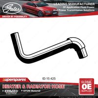 Gates Heater Hose for Ford Laser KF KH 4WD 1.6L 1.8L BPD Turbo EFI 1990-1994