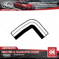 Gates Heater Hose for Nissan Datsun Bluebird 910 2.0L 4 Cyl CA20S 1985-1986