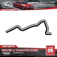 Gates Heater Hose for Holden Barina SB 1.6L 4 Cyl DOHC C16XE 1995-On