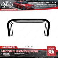 Gates Heater Hose Bypass Hose for Toyota Camry SV22 2.0L 3SFC 1989-1991