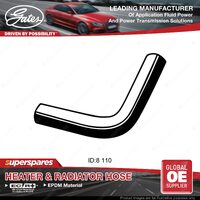 Gates Heater Hose for Toyota Tarago YR22 YR31 2.2L 4YE Pipe 1 to Eng 84-90