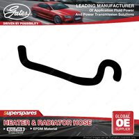 Gates Heater Hose for Ford Courier PD 2.6L 4 Cyl G6 1996-1999 530mm