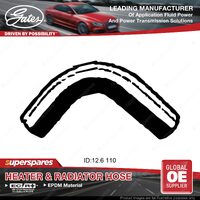 Gates Heater Hose for Nissan Datsun Patrol GU 4.5L TB45E 1997-01 Length 110mm