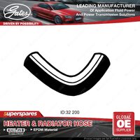 Gates Upper Radiator Hose for Toyota Corolla KE10 KE15 KE16 1.1L 1968-69