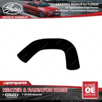 Gates Upper Radiator Hose for Mazda Eunos 1600 LA 1.6L 4 Cyl SOHC NA 1977-1978