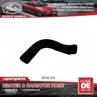 Gates Lower Radiator Hose for Mazda Eunos 1200 LA 1.2L 4 Cyl 1969-1971