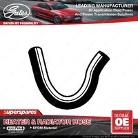 Gates Upper Radiator Hose for Holden Torana UC 1.9L 1900 1978-1980 W/ AC