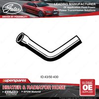 Gates Lower Radiator Hose for Ford F100 MK II F250 RM F350 4.9L V8 16V