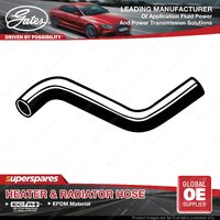Gates Upper Radiator Hose for Nissan Datsun Pulsar N10 1.4L A14 1980-82