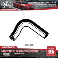 Gates Upper Radiator Hose for Toyota Landcruiser HJ45 3.6L 1975-1980