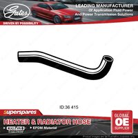 Gates Upper Radiator Hose for Toyota Landcruiser BJ40 3.0L B 1977-80