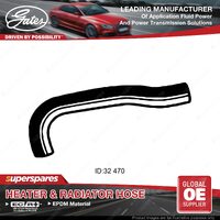 Gates Lower Radiator Hose for Toyota Hiace RH11V RH16 1.6L 4 Cyl 12R 1972-1975
