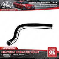 Gates Lower Radiator Hose for Mitsubishi Nimbus UA UB 1.8L 4G37 1984-1985