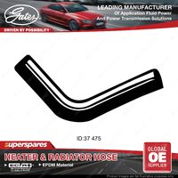 Gates Upper Radiator Hose for Toyota Landcruiser BJ60 BJ61 3.4L 3B 1981-1986