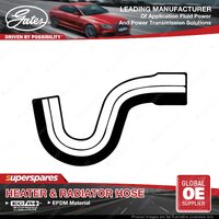Gates Upper Radiator Hose for Nissan Datsun Pulsar N15 1.6L GA16DE 1999-02