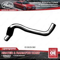Gates Lower Radiator Hose for Toyota Corolla EE100 1.3L 2EL 1992-1997