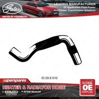 Gates Lower Radiator Hose for Toyota Corona ST163 1.8L 4SFI 01/1989-On