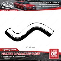 Gates Upper Radiator Hose for Toyota Starlet EP70 EP71 EP80 1.0L 1.3L