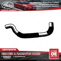 Gates Upper Radiator Hose for Nissan Datsun Avenir W10 2.0L CD20 1990-99