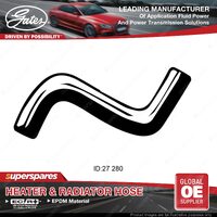 Gates Upper Radiator Hose for Toyota Starlet EP71 EP76 EP81 1.3L 2EL 1984-05/91