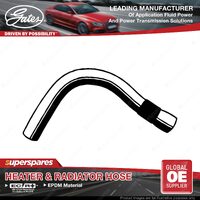 Gates Lower Radiator Hose for Ford Sierra 2.0L CARB TL20H 1984-1988