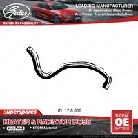Gates Heater Hose for Nissan X-Trail T31 2.5L 124KW 125KW Length 630mm
