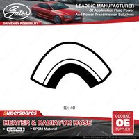Gates Radiator Hose for BMW 5 Ser 535i M535i 6 Ser 633i 635i 7 Ser 2500 E3