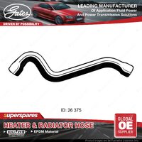 Gates Radiator Hose for Volkswagen Polo 6V2 1.4L AEX APQ 44KW 12/1995-08/1999